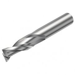 2P232-0300-NA H10F 3mm FL Straight Center Cut w/Cylindrical Shank - Apex Tool & Supply