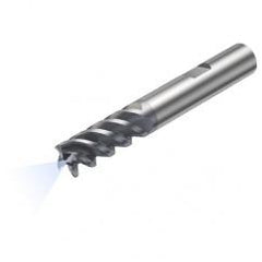 R215.34C12050-BC26P 1640 12mm 4 FL Solid Carbide End Mill - Corner Radius w/Weldon Shank - Apex Tool & Supply