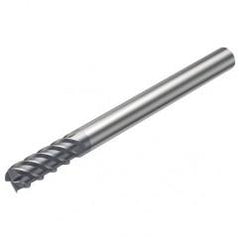 R215.H4-10050DAK03P 1620 10mm 4 FL Solid Carbide high feed End Mill w/Cylindrical Shank - Apex Tool & Supply
