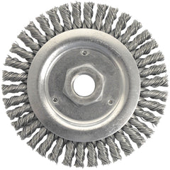 4 1/2″ x M14 × 2.0″-0.020″ Wire Size - Roughneck Stringer Bead Weld Cleaning Brush - Apex Tool & Supply