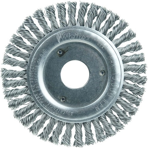 4 1/2″ × 7/8″-0.020″ Wire Size - Roughneck Stringer Bead Weld Cleaning Brush - Apex Tool & Supply