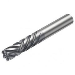 2P460-0952-NA 1630 9.52mm 6 FL Straight Center Cut w/Cylindrical Shank - Apex Tool & Supply