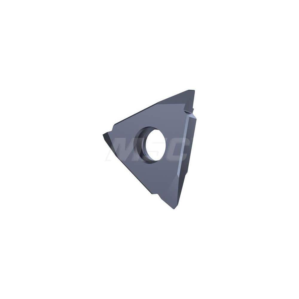 Grooving Insert: AA, Solid Carbide TiCN Finish, Left Hand, 4.2 mm Cutting Width, 0.9 mm Max Depth, Series 25677