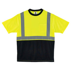 8289BK 3 XL Lim/Black Front T-Shirt Type R Class 2 - Apex Tool & Supply