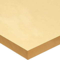USA Sealing - 12" x 12" x 1/2" Amber Polyurethane Sheet - Apex Tool & Supply