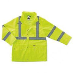 8365 M LIME RAIN JACKET - Apex Tool & Supply