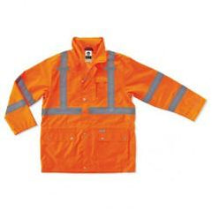 8365 L ORANGE RAIN JACKET - Apex Tool & Supply