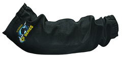 18" Carbonized Fiber Sleeves - Elastic at top and wrist - Black - Apex Tool & Supply
