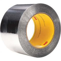 3M - 60 Yd x 9" x 4.6 mil Silver Aluminum Foil Tape - Apex Tool & Supply