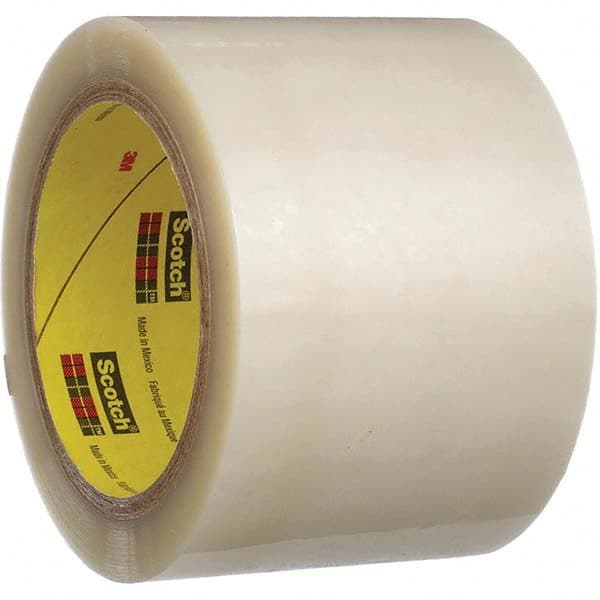 3M - 72 Yd x 8" Transparent Polyester Film Tape - Apex Tool & Supply