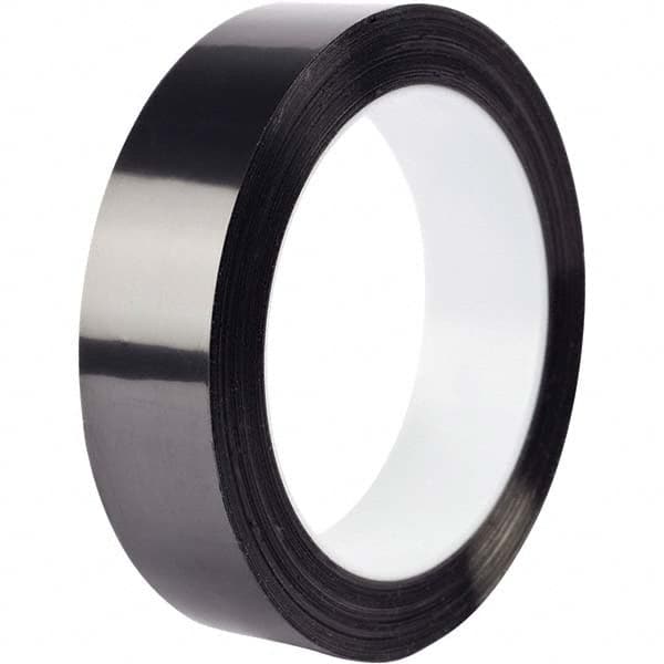 3M - 72 Yd x 1-1/2" Black Polyester Film Tape - Apex Tool & Supply