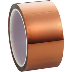 3M - 36 Yd x 4" Amber Polyimide Film Tape - Apex Tool & Supply
