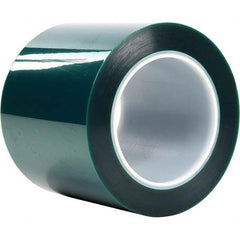 3M - 72 Yd x 4" Green Polyester Film Tape - Apex Tool & Supply