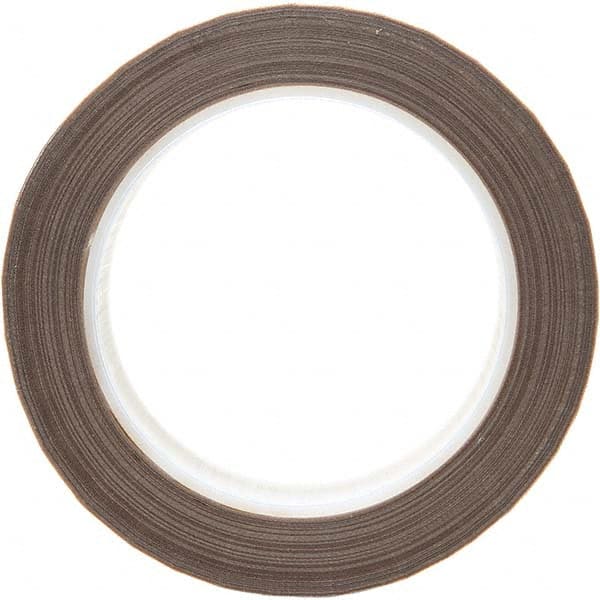 3M - 36 Yd x 1" Brown PTFE Film Tape - Apex Tool & Supply