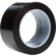 3M - 36 Yd x 48" Black Vinyl Film Tape - Apex Tool & Supply