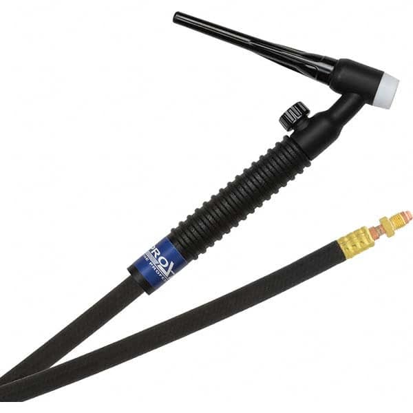 PRO-SOURCE - 150 Amp 12-1/2' Rubber Outfit 17V Air Cooled TIG Welding Torch Kit - Apex Tool & Supply