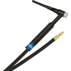 PRO-SOURCE - 150 Amp 12-1/2' Rubber Outfit 17 Air Cooled TIG Welding Torch Kit - Apex Tool & Supply