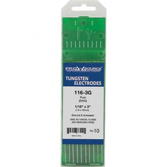 PRO-SOURCE - Tungsten Electrodes Type: Pure Diameter (Inch): 1/16 - Apex Tool & Supply
