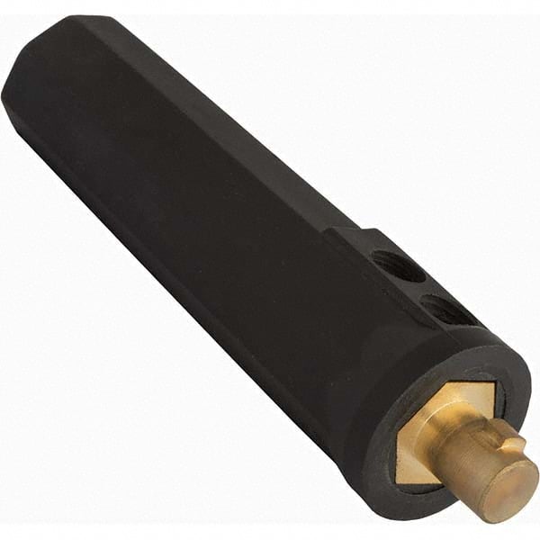 PRO-SOURCE - TIG Torch Parts & Accessories Type: Dinse Plug Length (Inch): 4.456 - Apex Tool & Supply