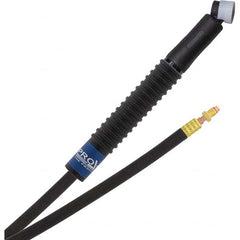 PRO-SOURCE - 80 Amp 12-1/2' Rubber Outfit 24FMT Air Cooled TIG Welding Torch Kit - Apex Tool & Supply