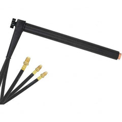 PRO-SOURCE - 500 Amp 3' Rubber Outfit 27B Water Cooled TIG Welding Torch Kit - Apex Tool & Supply