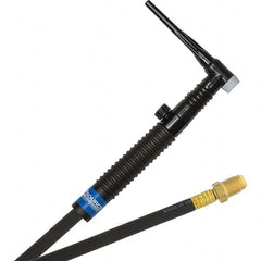 PRO-SOURCE - 200 Amp 12-1/2' Rubber Outfit 26FVMT Air Cooled TIG Welding Torch Kit - Apex Tool & Supply