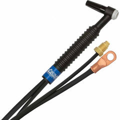 PRO-SOURCE - 125 Amp 12-1/2' Rubber Outfit 9F Air Cooled TIG Welding Torch Kit - Apex Tool & Supply