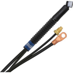 PRO-SOURCE - 80 Amp 12-1/2' Rubber Outfit 24FMT Air Cooled TIG Welding Torch Kit - Apex Tool & Supply