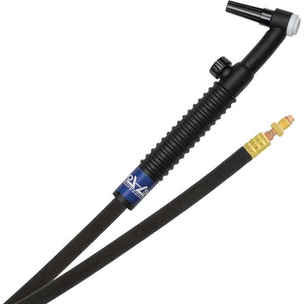 PRO-SOURCE - 125 Amp 25' Rubber Outfit 9FV Air Cooled TIG Welding Torch Kit - Apex Tool & Supply