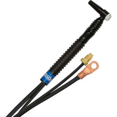 PRO-SOURCE - 125 Amp 12-1/2' Rubber Outfit 9FMT Air Cooled TIG Welding Torch Kit - Apex Tool & Supply