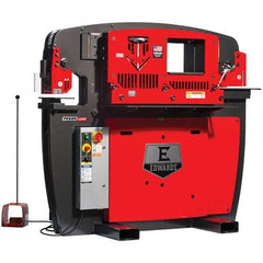 Edwards Manufacturing - Ironworkers Throat Depth (Inch): 9-3/4 Punching Pressure (Ton): 75 - Apex Tool & Supply