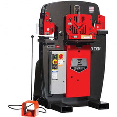 Edwards Manufacturing - Ironworkers Throat Depth (Inch): 7 Punching Pressure (Ton): 50 - Apex Tool & Supply