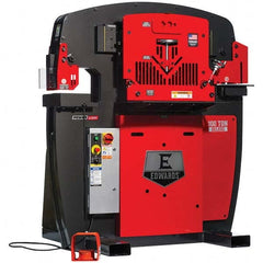 Edwards Manufacturing - Ironworkers Throat Depth (Inch): 11 Punching Pressure (Ton): 100 - Apex Tool & Supply