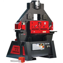 Edwards Manufacturing - Ironworkers Throat Depth (Inch): 11 Punching Pressure (Ton): 120 - Apex Tool & Supply