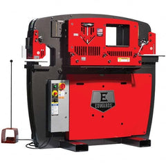 Edwards Manufacturing - Ironworkers Throat Depth (Inch): 9-3/4 Punching Pressure (Ton): 65 - Apex Tool & Supply