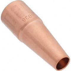 PRO-SOURCE - 0" to 0.03" Wire OD, MIG Welder Nozzle - Apex Tool & Supply