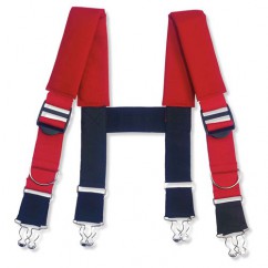 GB5092 L Red Suspenders-Quick Adj - Apex Tool & Supply