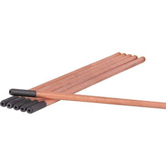PRO-SOURCE - Arc Welding Rods & Electrodes Type: DC Copperclad Pointed Electrodes Diameter: 1/4 (Inch) - Apex Tool & Supply