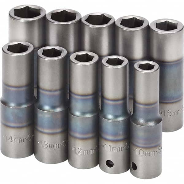 SK - Socket Sets Measurement Type: Metric Drive Size: 1/2 - Apex Tool & Supply