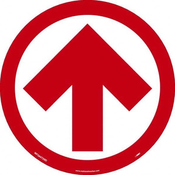 NMC - "Blank" Adhesive-Backed Floor Sign - Apex Tool & Supply