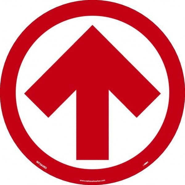 NMC - "Blank" Adhesive-Backed Floor Sign - Apex Tool & Supply