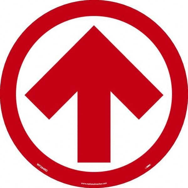 NMC - "Blank" Adhesive-Backed Floor Sign - Apex Tool & Supply