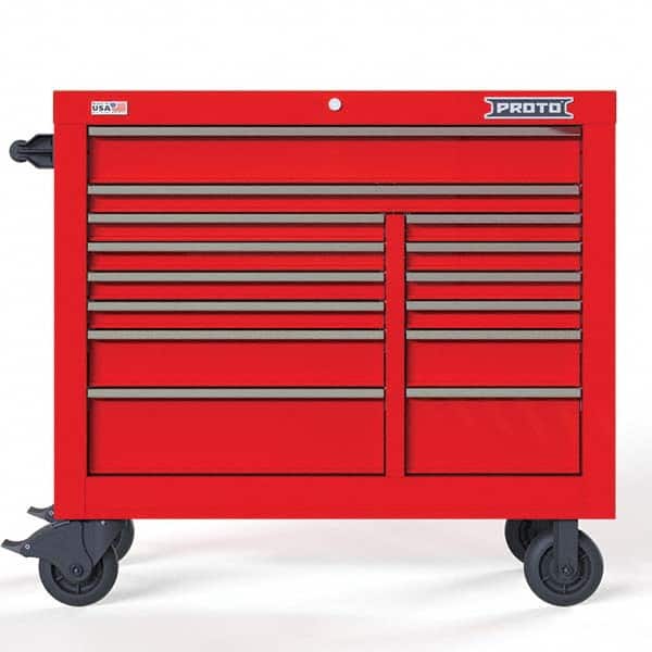 Proto - Tool Roller Cabinets Drawers Range: 11 - 15 Drawers Width Range: 36" - 47.9" - Apex Tool & Supply