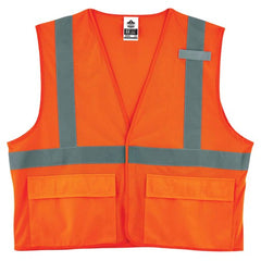 8220HL 4/5 XL Orange Standard Mesh Vest Type R Class 2 - Apex Tool & Supply