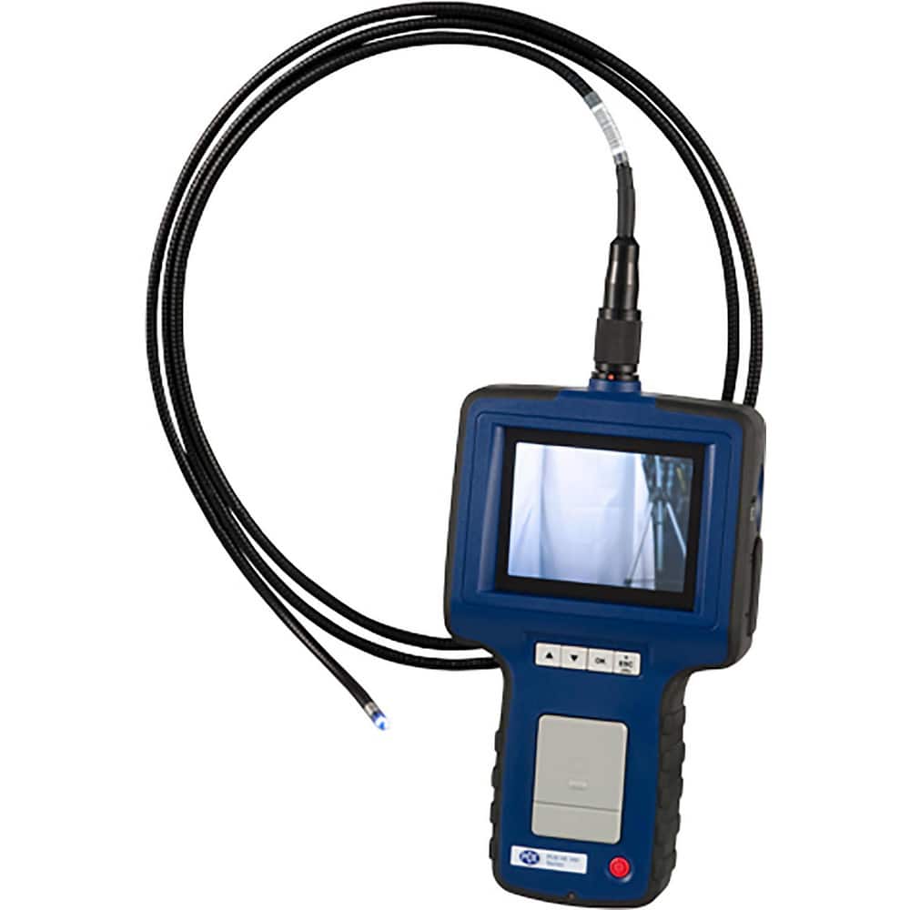 Inspection Cameras & Video Borescopes; Type: Data Logging Video Borescope; Compact Video Borescope; Video Inspection System; Probe Length (Inch): 1.00; Probe Diameter (Inch): 5.5 mm; Magnification: 2x; Field Of View: 67.000; Wireless Connection: No; Shaft