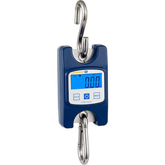 Crane Scales & Hanging Scales; Type: Crane Scale; Capacity (Lb.): 330.00; Capacity (kg): 150.0000; Display Type: LCD w/Backlight; Graduation: 0.05