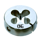 1/4 - 18 / HSS Standard Thread Round Die - Apex Tool & Supply