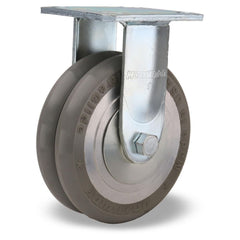 Swivel Top Plate Caster: Polyurethane on Aluminum, 4″ Wheel Dia, 2″ Wheel Width, 900 lb Capacity, 5-5/8″ OAH 4.5″ Plate Length, 4″ Plate Width, Non-Marking