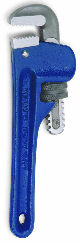 2-9/16" Pipe Capacity - 14" OAL - Cast Iron Heavy Duty Pipe Wrench - Apex Tool & Supply