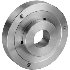Lathe Chuck Adapter Back Plates; Nominal Chuck Size: 8 in; Mount Type: D1-6; Spindle Nose Type: D Series; Chuck Compatibility: 1-101-0800,1-103-0800,1-151-0800,1-153-0800; Through-hole Diameter: 2.165 in; Chuck Diameter Compatibility: 8 in; Material: Stee